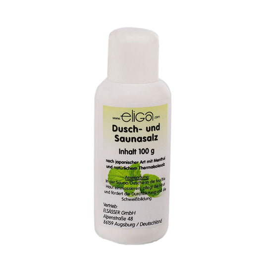 Dusch- und Saunasalz 100g mit Menthol